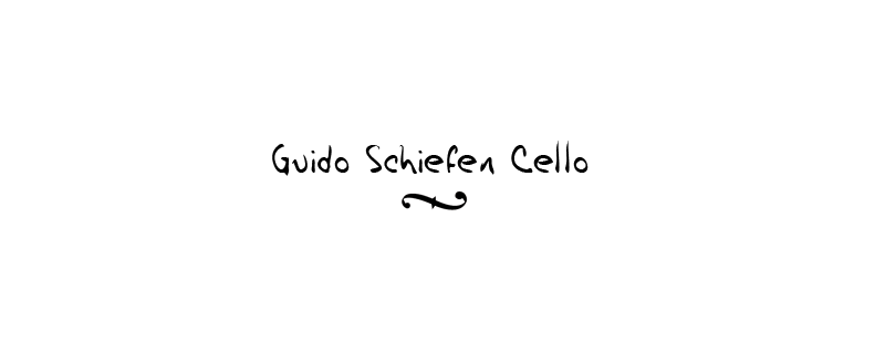 Guido Schiefen Cello